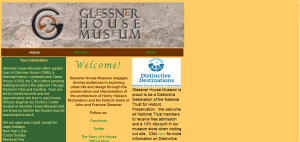 The current Glessner House website